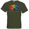 T-Shirt Premium - Farbenfrohe Trauerweide