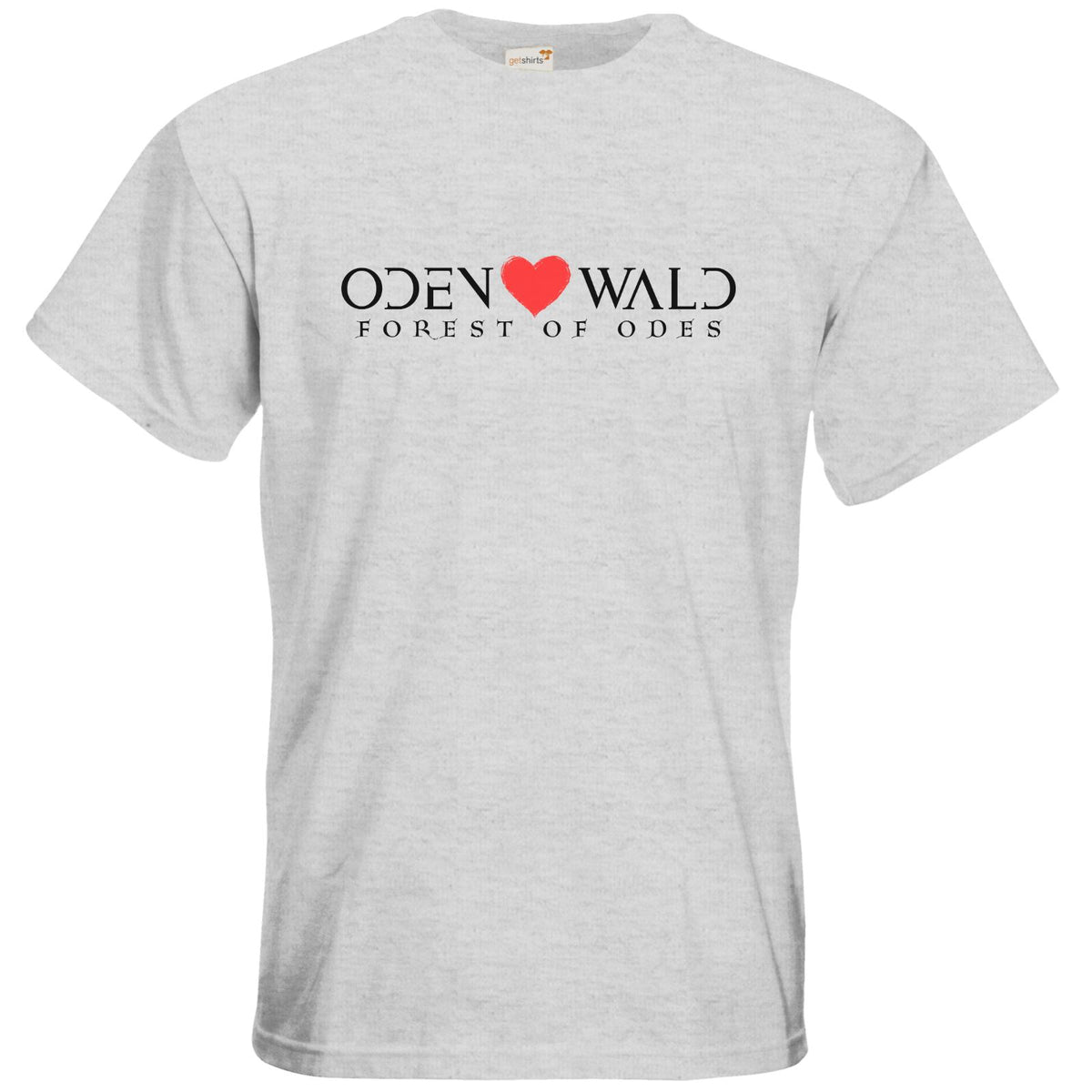 T-Shirt Premium - Odenwald mit Herz