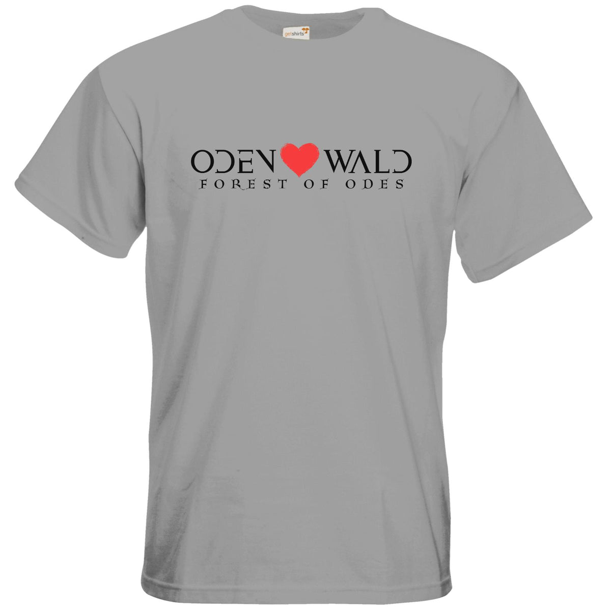 T-Shirt Premium - Odenwald mit Herz