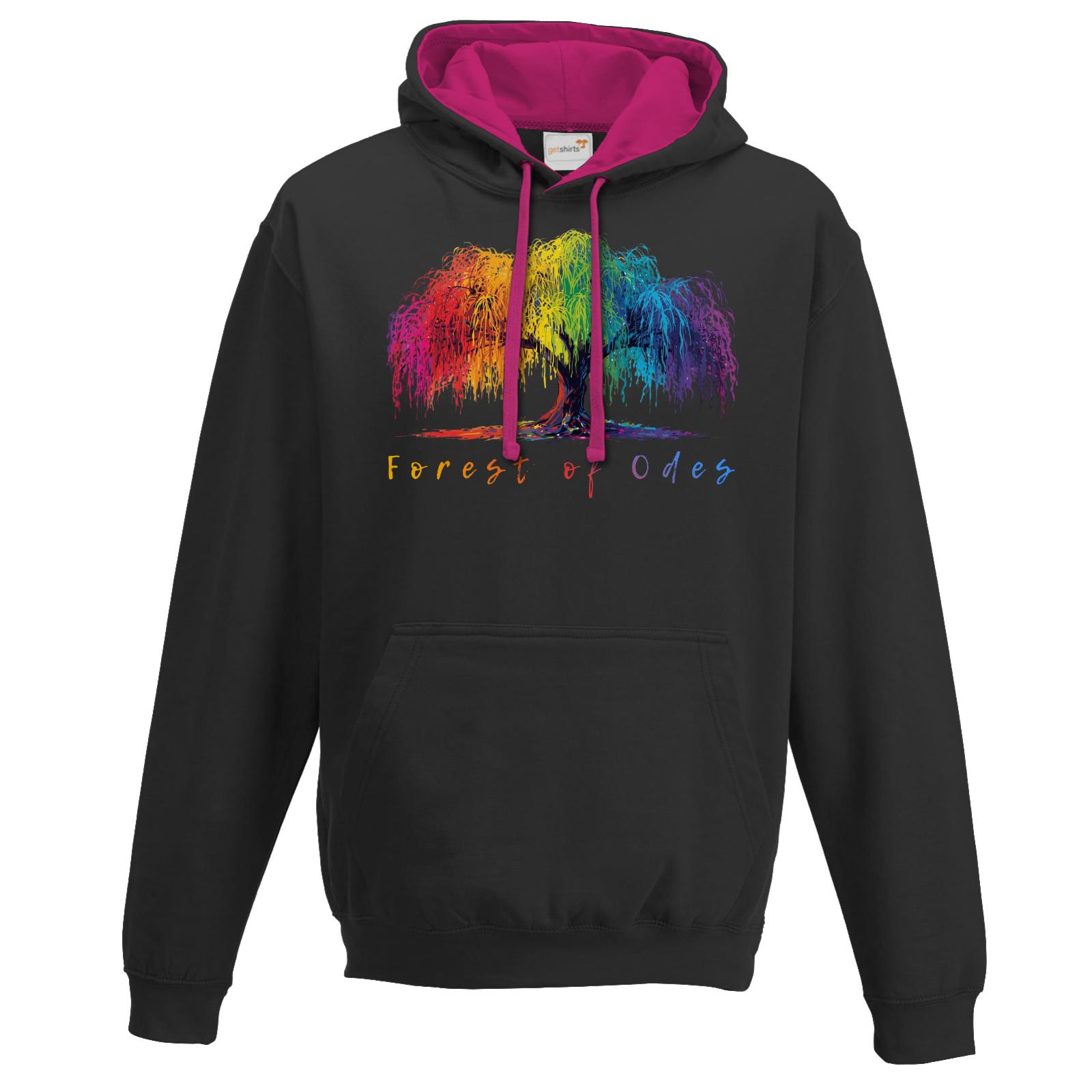 Jetblack/Hotpink, XS