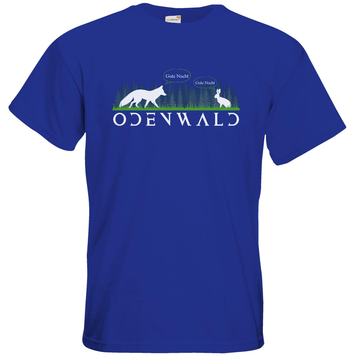 T-Shirt Premium - Fuchs und Hase